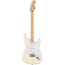 Fender Standard Stratocaster - Olympic White, Maple Fingerboard