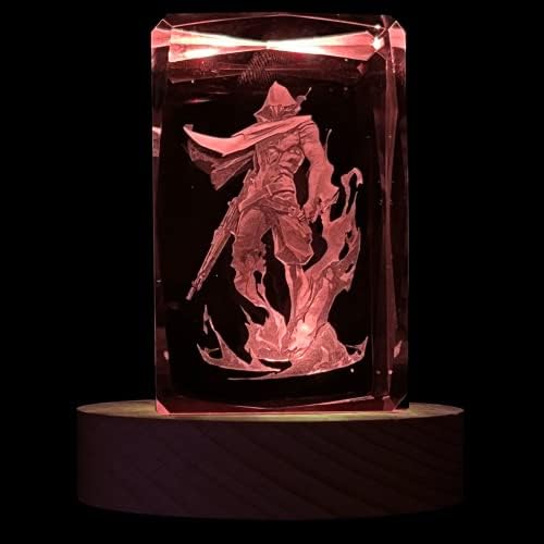 SUPIA Valorant 3D Crystal Figure Agent Omen RGBW 16 Colorful LED
