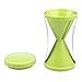 Just easy Spiral Slicer Spiralizer Complete Bundle - Vegetable Cutter - Zucchini Pasta Noodle Spaghetti Maker - Green