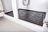 Xtreme Mats Under Sink Bathroom Cabinet Mat, 27 3/8 X 18 1/2, Black