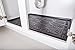 Xtreme Mats Under Sink Kitchen Cabinet Mat, 33 3/8 X 21 5/8, Black