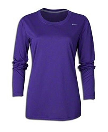 Nike Womens Long Sleeve Legend Shirt PURPLE