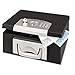 STEELMASTER Electronic Cash Box, 12-7/8 x 11-1/8 x 6-1/4, Combination Lock, Black (22104)