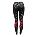 Letter Yoga Pants, Women's Fashion Workout Leggings Fitness Sports Gym Running Yoga Athletic Pants by Neartime