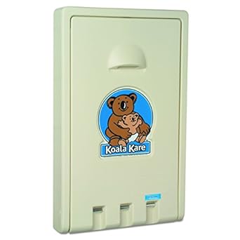 vertical baby changing station