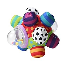 QQchickchicky Developmental Bumpy Ball Toy, Newborn Baby Infant Toys 0-3 Months, Help Develop Motor Skills and Brain…
