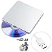 GEEKLIN External CD Drive,USB 3.0 CD/DVD-RW Drive, Slim High Speed CD Player Burner for Macbook Air Pro/Air/iMac and Laptop Desktops Support Windows/Vista/7/8.1/10, Mac OSX
