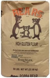 Poppa Bear Hi Gluten Flour 50#