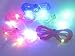 Set of 12 Spider Shape Web LED Light Up Sunglasses Flashing Assorted Multi Colored Led Glasses BEST PARTY FAVORS Light Up Flashing Glasses
