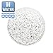 One Stop Outdoor (2.2-Pounds) White 5-8mm – Aquarium, Terrarium & Vase Decor Rock – Quartz Tumbled Chips Stone Crushed Pebble Pieces – Irregular Shaped Decorative Stones (White 5-8mm Gravel)thumb 4