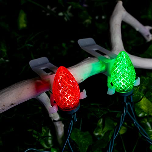 100 Pack AllinOne Christmas Light Clip for C7 C9 Christmas