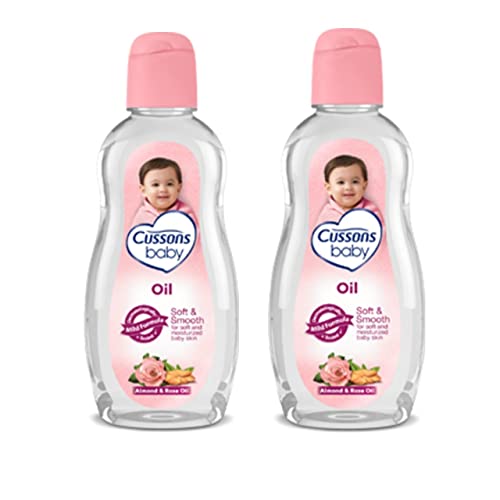 Soft & Smooth oil Cussons Baby Oil 200ml (2 pink bottles) easily