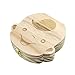 Warmoor Baby Tooth Box, Milk Teeth Wood Case Storage Keepsake Organizer Deciduous Souvenir (boy)