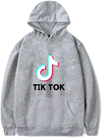 HLOV TIK Tok Leisure Hoodies for Men and Women Long Sleeve Street Pullover Tops