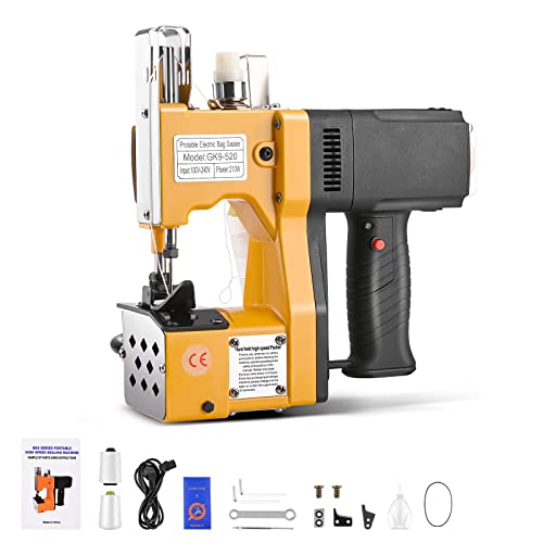 Kotsy 220 V Sewing Machine for Bags 2 Seconds/Bag, Sewing Machine for Bags/Fabric/Rice/Paper/Plastic Bags for Sewing Bags