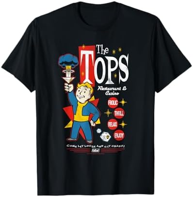 Amazon.com: Fallout New Vegas Vintage Distressed Pinup Casino