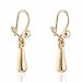 Crystal 18k Gold Plated Earrings Stud Women Jewelry + 925 Sterling Silver Earnuts Gs0468