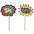 Superhero Cupcake Picks Birthday Party Decoration Party Supplies 24 Count