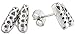 Quantum Jewelry 316L Stainless Steel Celtic Tradition Post Earrings (Soft Ghillie Irish Dance Shoes)