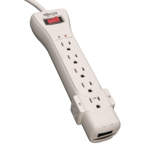 Tripp Lite SUPER7TEL 7 Outlet 2520J Surge w RJ11