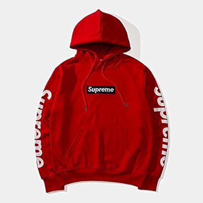 supreme hoodie arm logo
