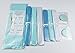 Blue Birthday Party Decorations Baby Blue Winter Holiday Wonderland Frozen Party Supplies Snow Theme Party Decor Baby Boy First Birthday Whales Boy Baby Shower Decorations