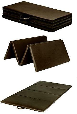 Shopisfy Folding Faux Leather Multi-Use Play Gymnastics Training Crash Safety Mat