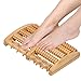 Dual Foot Massager Roller Large, Relieve Plantar Fasciitis, Stress, Heel, Arch Pain - The Original - Shiatsu Acupressure Relaxation. Full Instructions/Reflexology Chart. (Dual Foot)