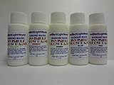 Invisible Black Light Paint 1oz 5 Pack - Blue, Orange, Green, Yellow, & Red