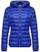 Wantdo Women's Hooded Packable Ultra Light Weight Short Down Jacket