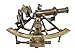 Brass Nautical - Large Brass Sextant Navigation Instrument Sextante Navegacion Marine Sextant in Hardwood Gift Box (6 inches, Antique Patina)