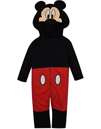 Mickey Mouse Costume Coverall with Hood Baby Boy