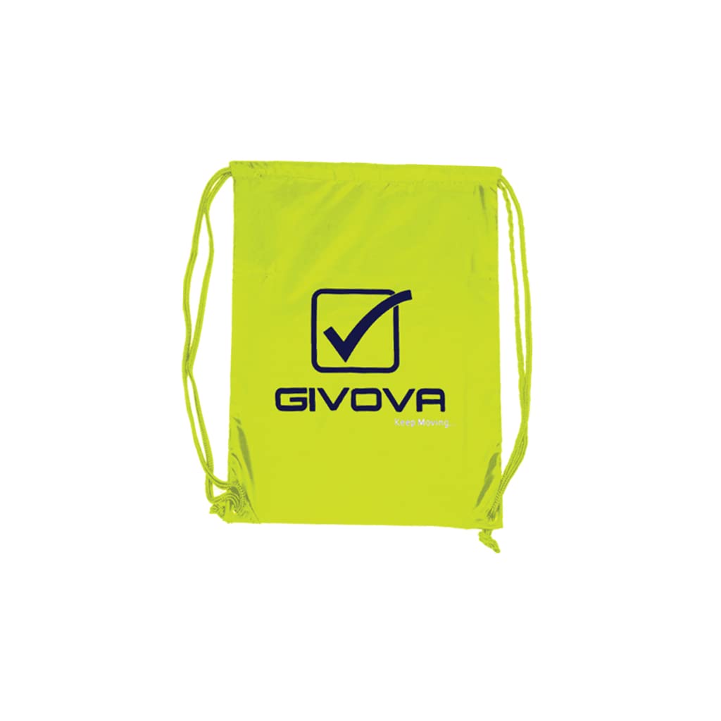 Givova, bag, yellow fluo, one size