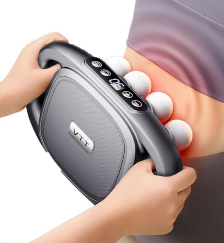 BOOM Massage Gun, Handheld Electric Muscle Massager Gun, 8 Heads 3 Modes, Full Body Massager for Pain Relief, Back, Legs, Neck, جهاز مساج Gifts for Families and Friends