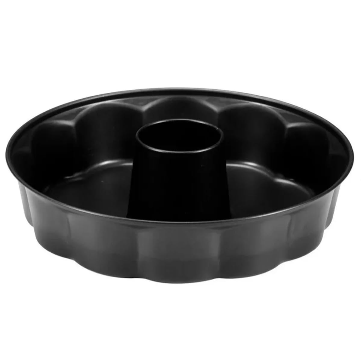 Space Home - Carbon Steel Non-Stick Savarin Mould - Classic Ring Cake Tin - 28 cm