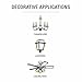 Feit - LED E12 Soft White candelabra chandelier Dimmable light bulbs 40w = 3.8w (6 pack)