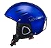 Lucky Bums Snow Sport Helmet with Fleece Liner, Blue, Large