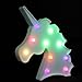 OYE HOYE Unicorn LED Lights Night Light Night Lamp Marquee Signs Table Lamp Multi Color Change for Wall Decoration Bedroom Kids (White Unicorn Head)