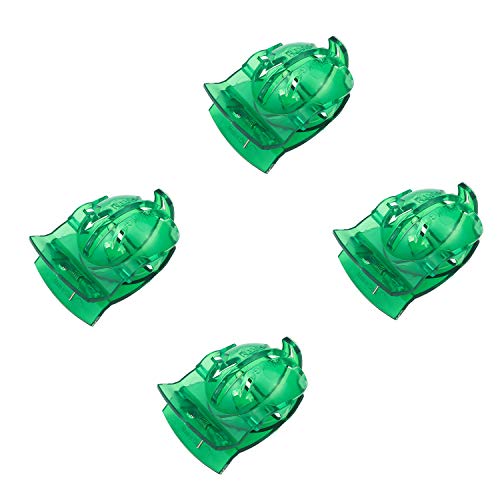 Favordrory 4 Pack Golf Ball Line Liner Drawing Marking Alignment Putting Tool with 2Pcs Marker Pen, Green