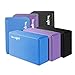 Yes4All Yoga Brick / Yoga Block 9x6x4 for Exercise, Pilates, Workout, Fitness & Gym – Eco Friendly Yoga Block / Yoga Foam Block (set of 2, Blue)