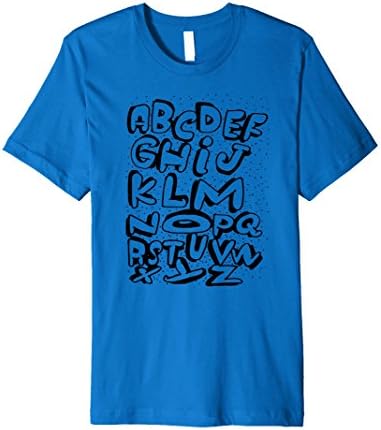 Full Alphabet Premium Tee Shirt