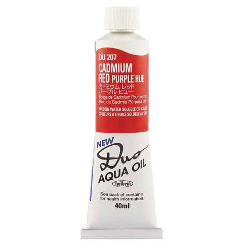 Holbein Duo Aqua Oil Cadmium Red Hue (A) 40ml
