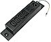 Conntek Server 10A 250V IEC Power Strip C14 Inlet to IEC 320 Sheet F Outlets 4 with Grounding Wire Out