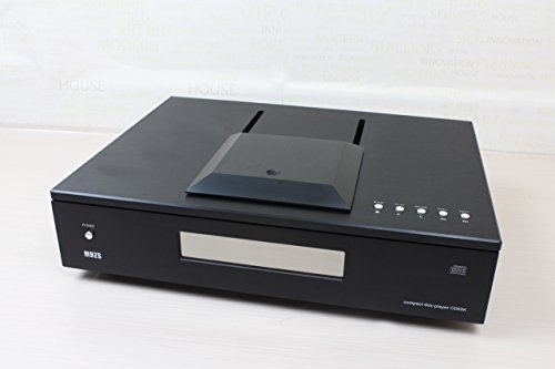 MHZS CD88K Audiophile Top Loading Tube Output Digital CD Player BK