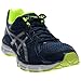 ASICS Men's Gel Excite 3 Running Shoe, Ink/Silver/Flash Yellow, 9.5 M US