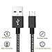 Micro USB Cable,3Pack 3FT 3FT 6FT High Speed 2.0 USB to Micro USB Charging Cables Android Charger Cord for Samsung Galaxy S7 Edge/S6/S5/S4,Note 5/4/3,HTC,LG,Tablet and More(Black White)
