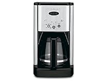 Cuisinart Brew Central DCC-1200 12 Cup Programmable Coffeemaker, Black/Silver