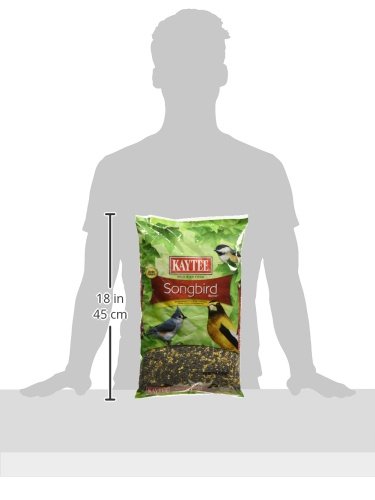 KAYTEE SONGBIRD WILD BIRD SEED FOOD, BLENDED FOR GROSBEAKS, CHICKADEES, TITMICE, CARDINALS, NUTHATCHES & MORE, 7 POUNDS
