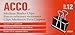 ACCO Medium Size Binder Clips - 1 p1/4'' Width. 5/8'' Capacity - 12 per Box - 8 Boxes (96 Total) primary