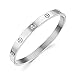 LOHOME Fashion Bracelets Cross Screw Bracelet for Womens/Mens/Lovers/Couples